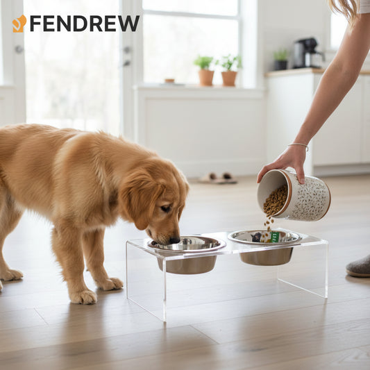 Acrylic Double Feeder