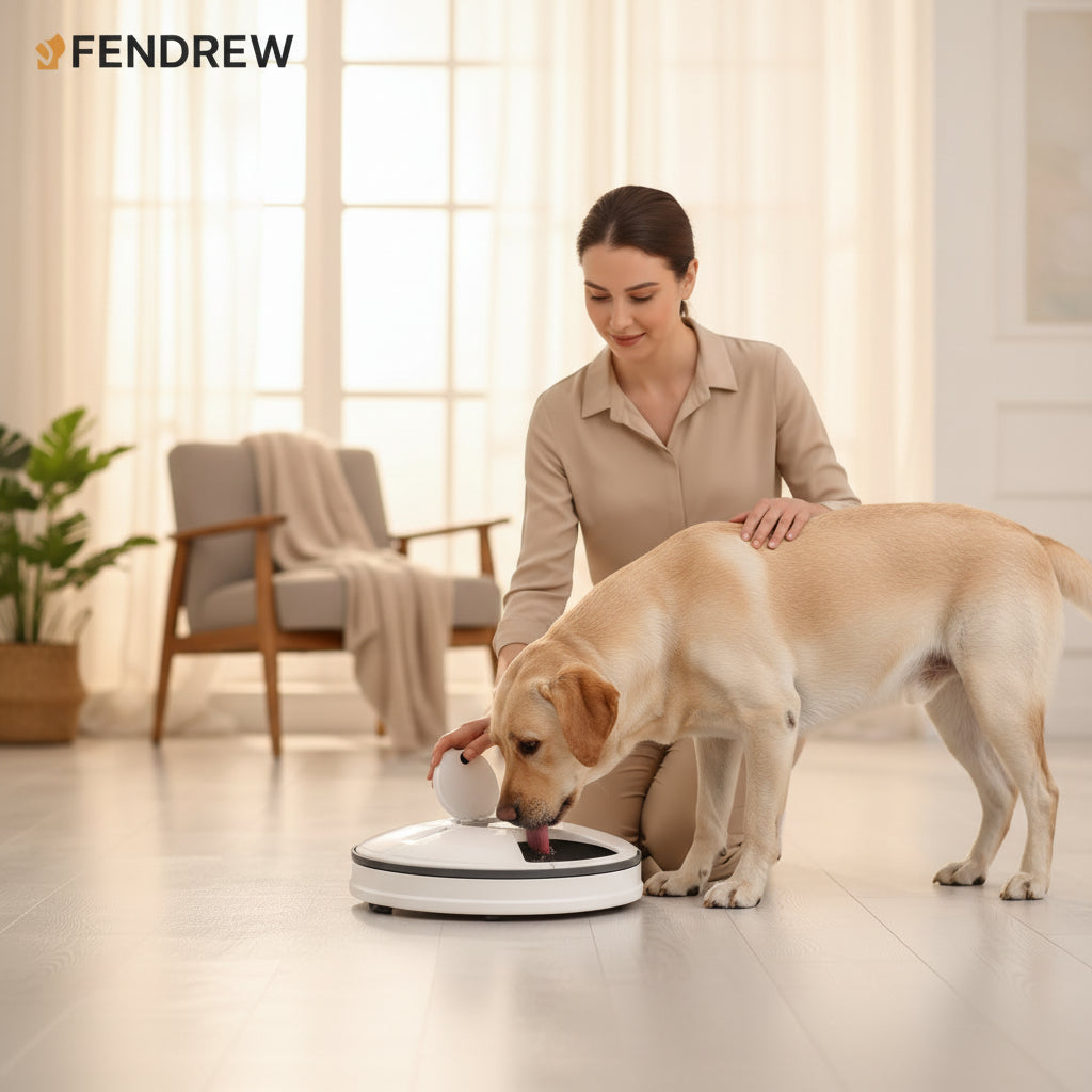 Unleash the Power of Convenience: Discover FENDREW's Innovative Smart Pet Feeders