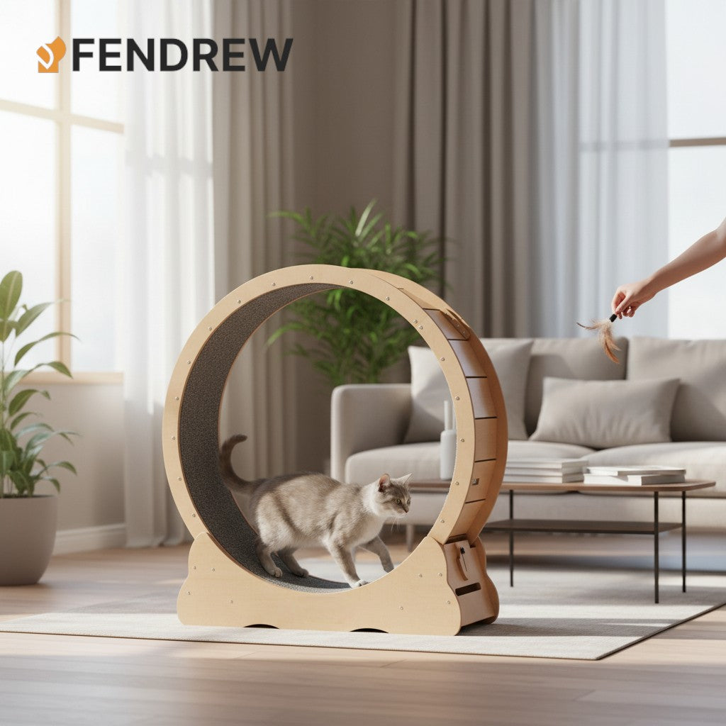 Cat Indoor Exercise Wheel Large
