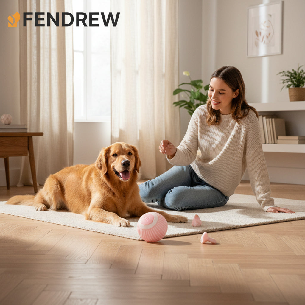 Interactive Rolling Cat Ball Toy