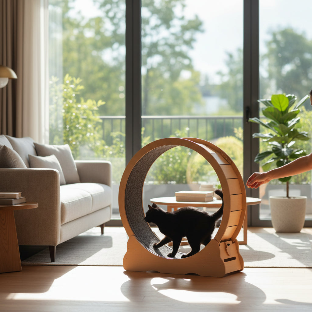 Cat Indoor Exercise Wheel Large