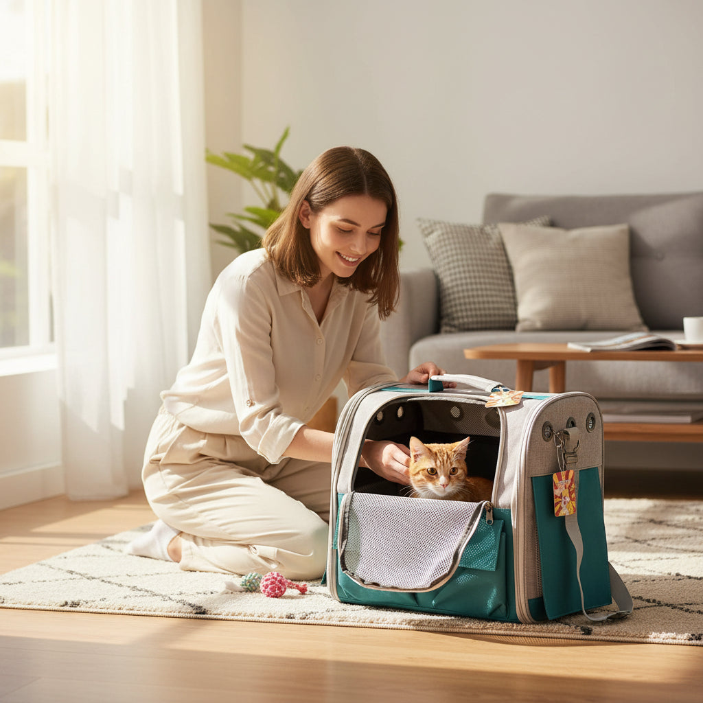 Stylish Foldable Soft Pet Carrier