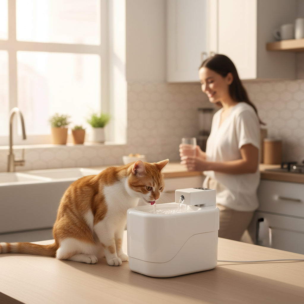 Intelligent Sensor Pet Drinking Fountain