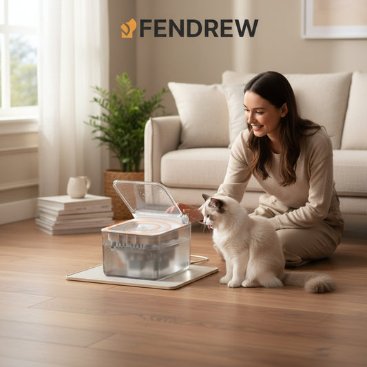 Automatic Pet Fountain With Sensor