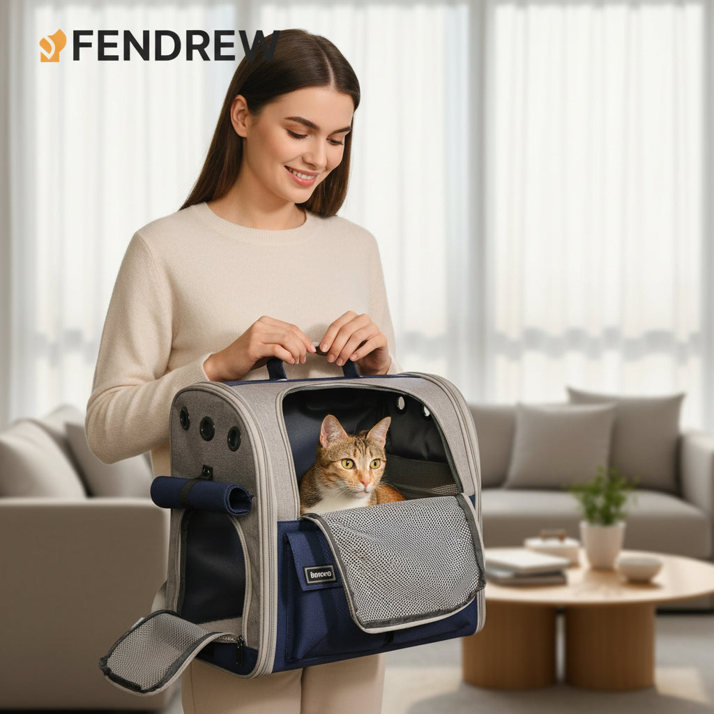Stylish Foldable Soft Pet Carrier